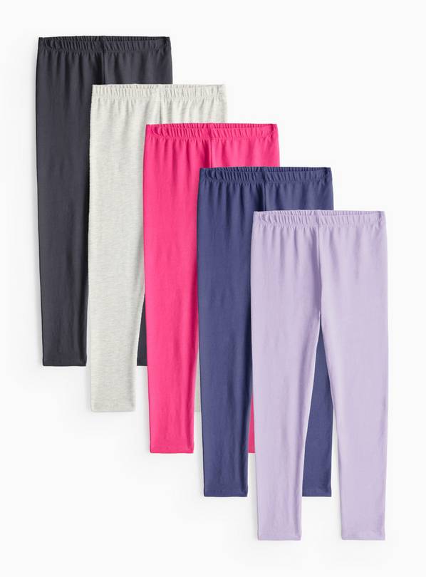 Basic Leggings 5 Pack 6 years